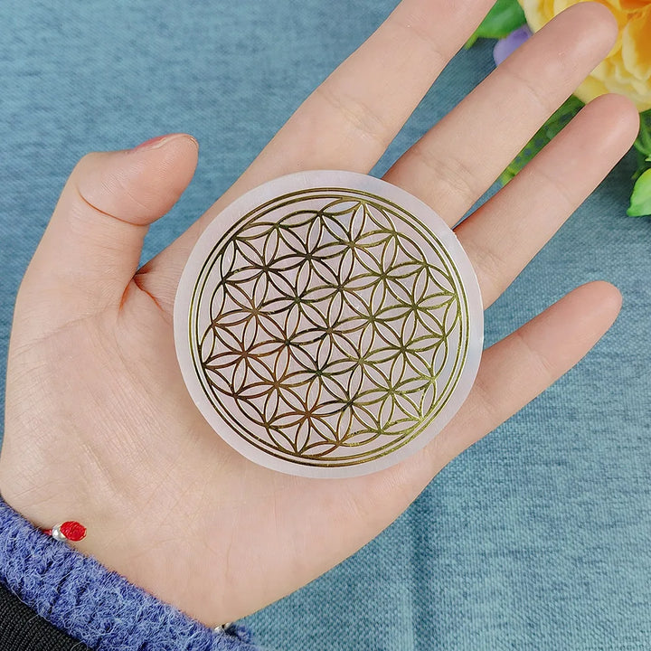 Flower Of Life Selenite