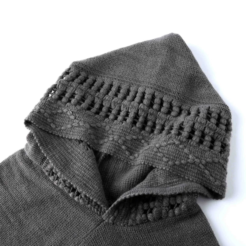 Fringe Boho Hooded Shawl