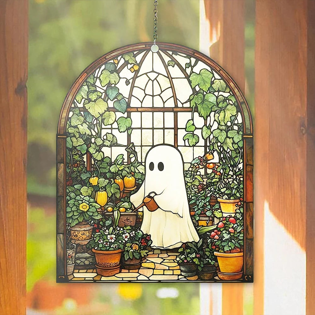 Garden Ghost Suncatcher
