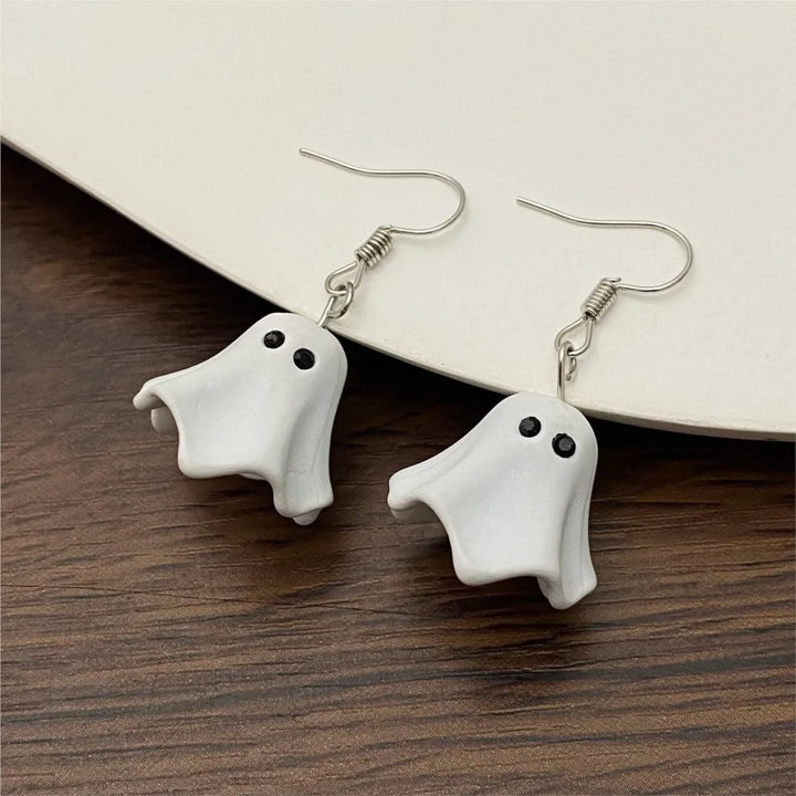 Ghost Earrings For Halloween