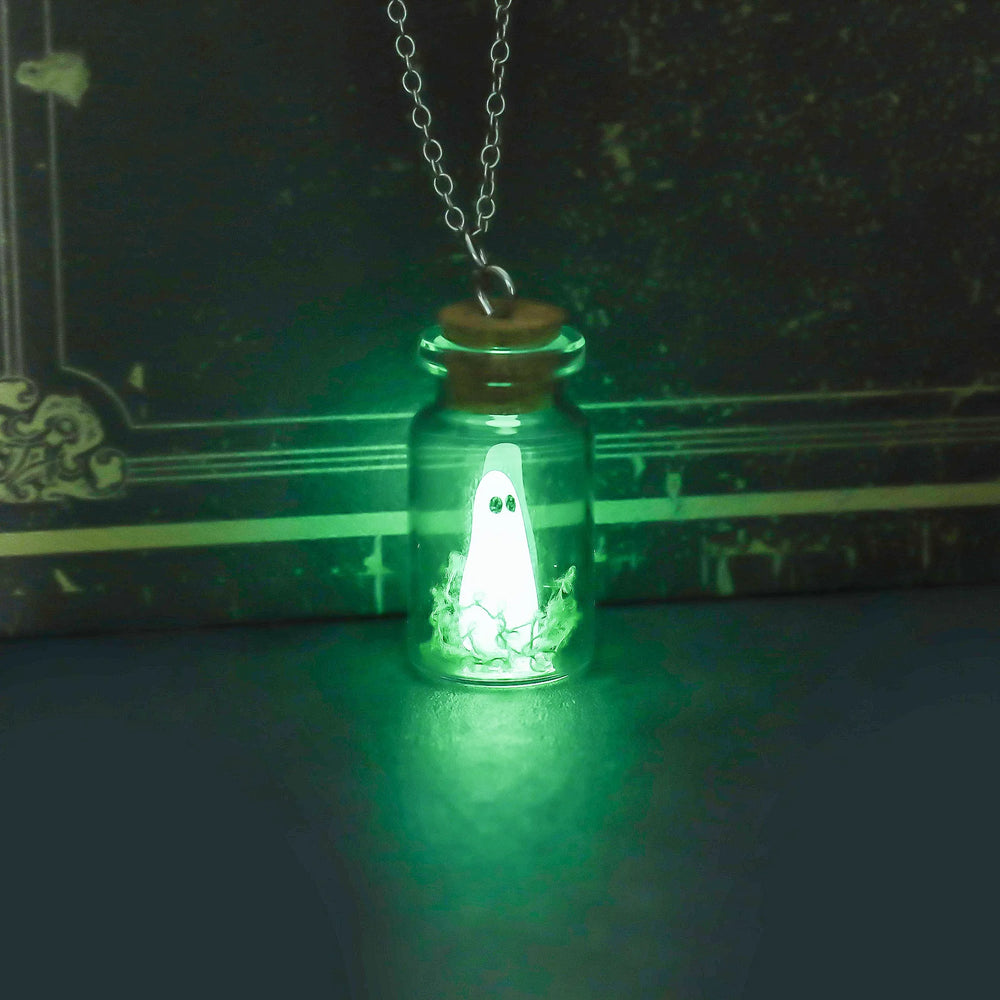 Ghost Glow In The Dark Necklace