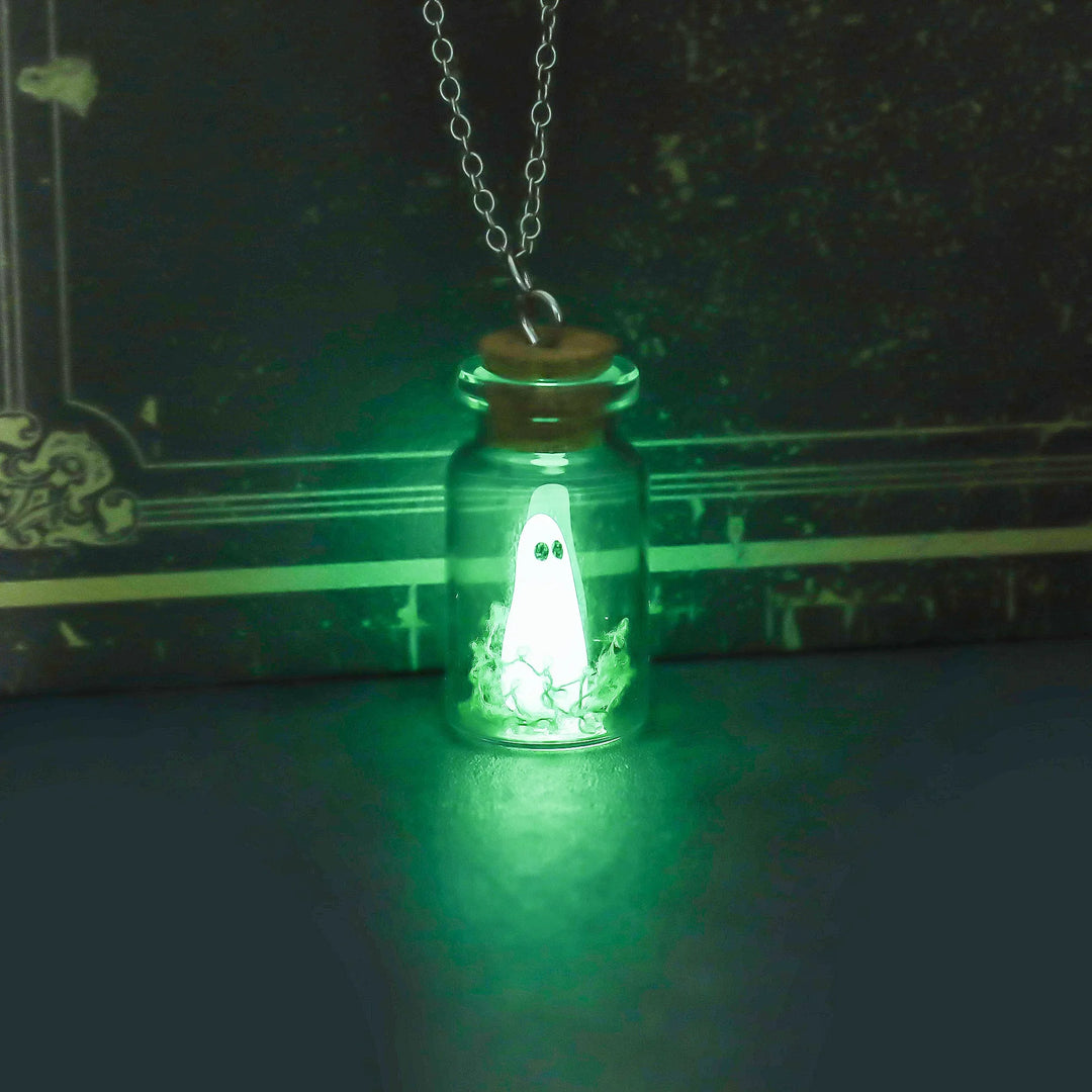 Ghost Glow In The Dark Necklace