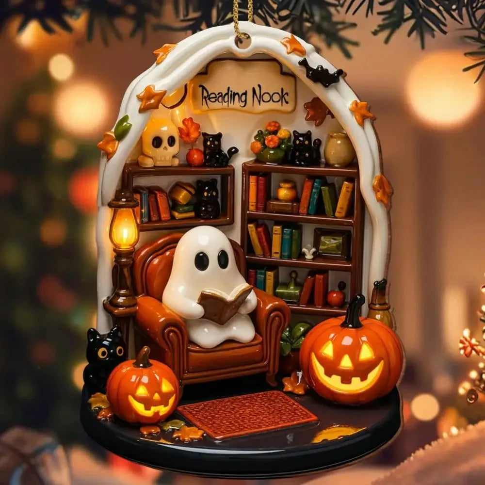 Ghost Ornament - Reading