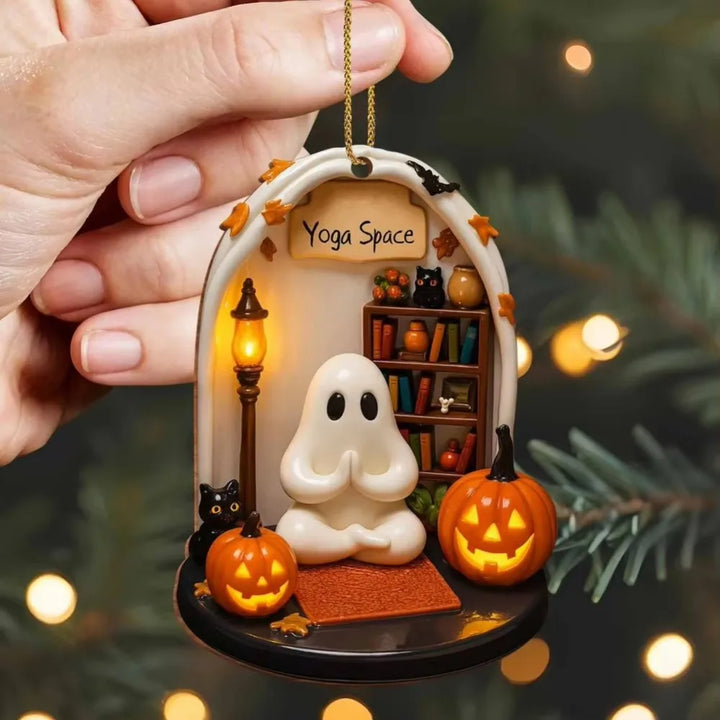Ghost Ornament - Yoga