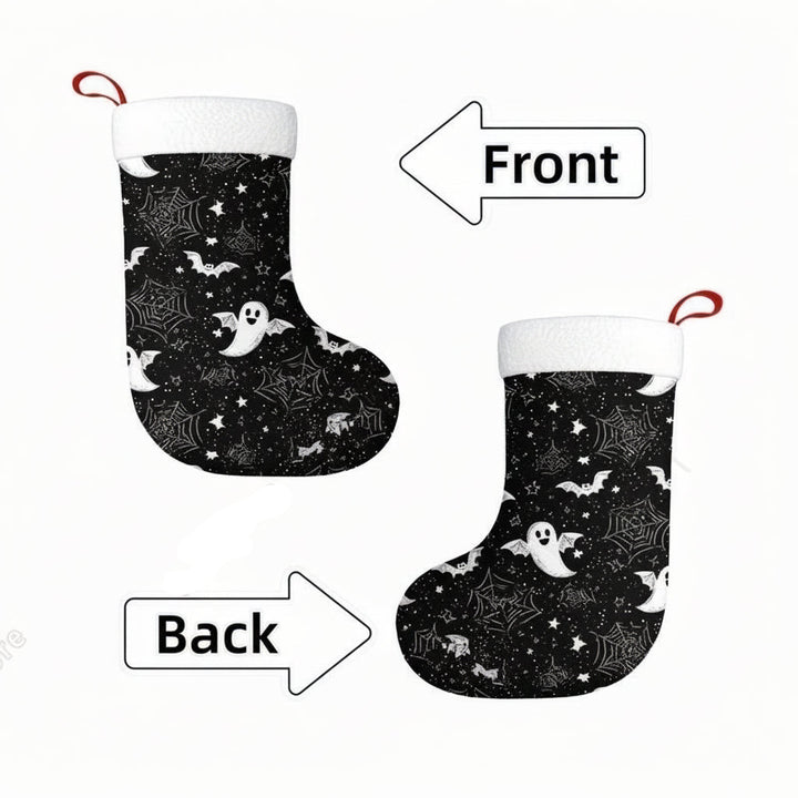 Ghost Spiderweb Creepmas Stocking