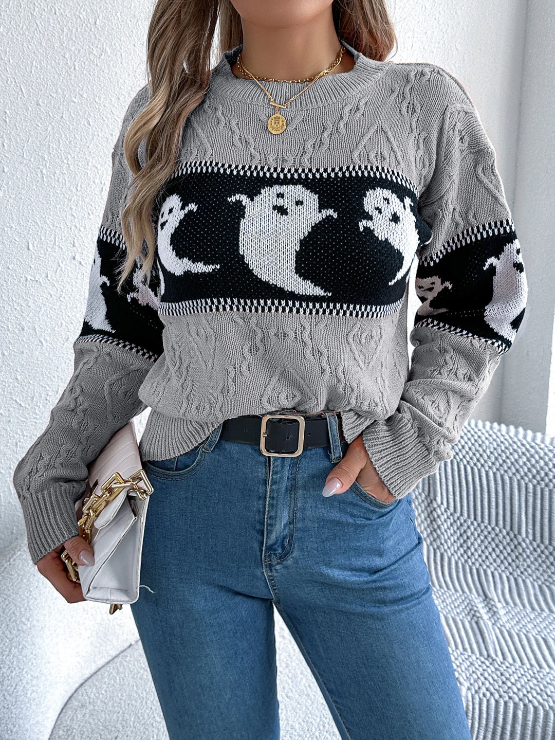 Ghost Sweater - Gray