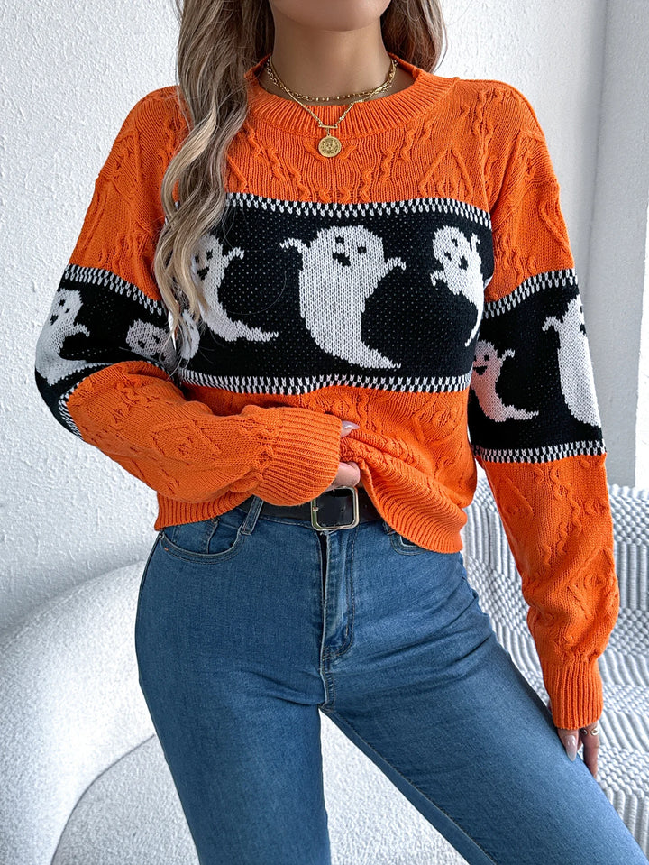 Ghost Sweater - Orange
