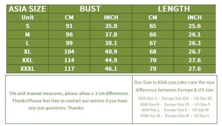 Girls Will Be Girls T Shirt - Size Chart