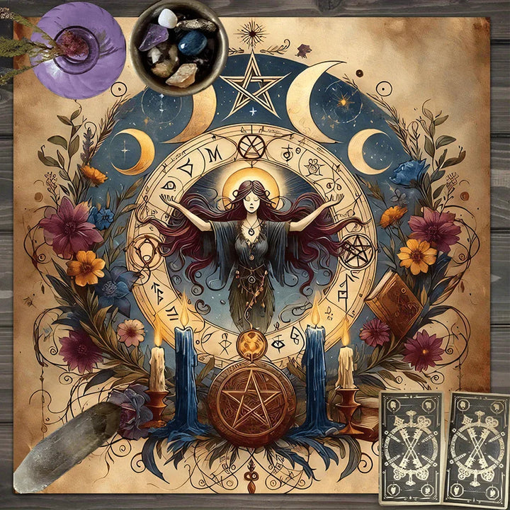Goddess Tarot Card Cloth