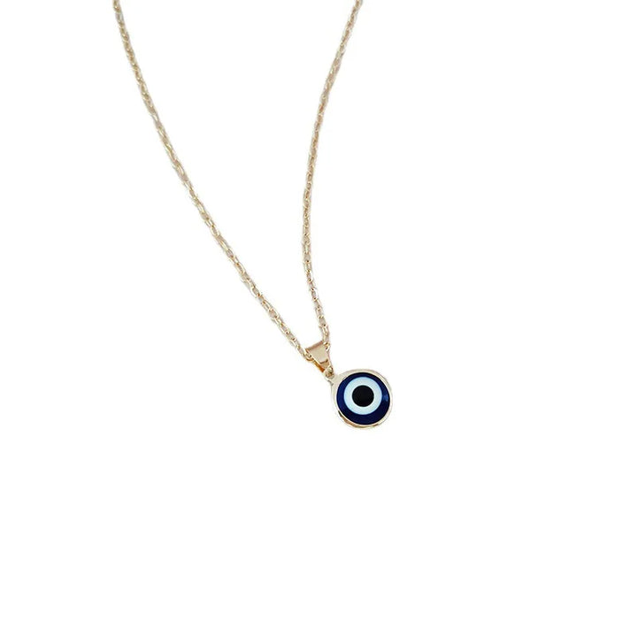 Gold Evil Eye Necklace