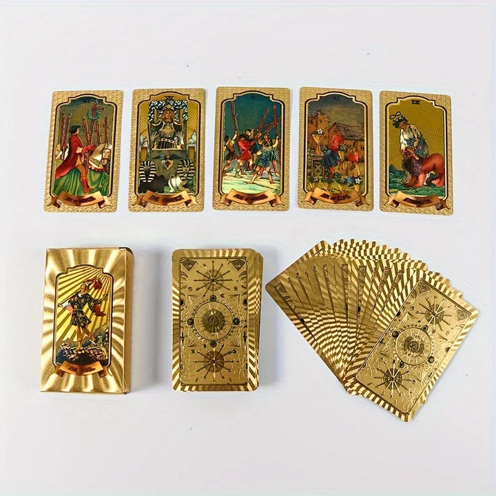 Gold Foil Tarot Deck