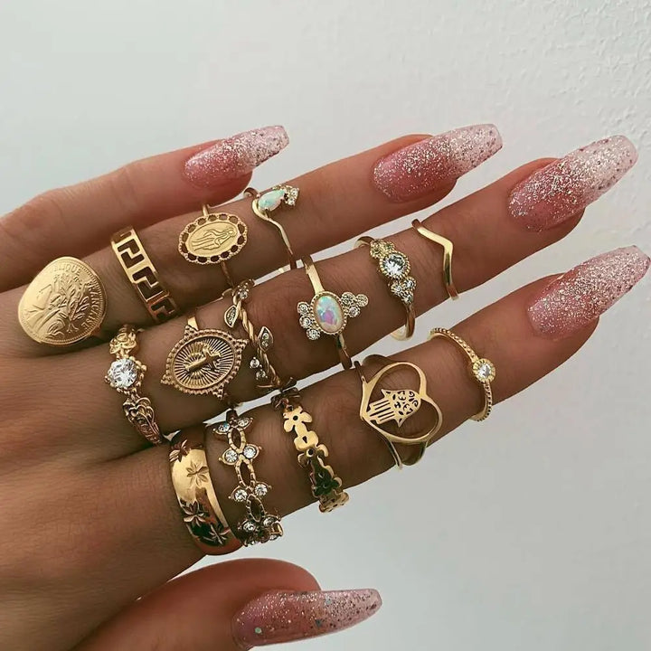 Gold Trendy Rings