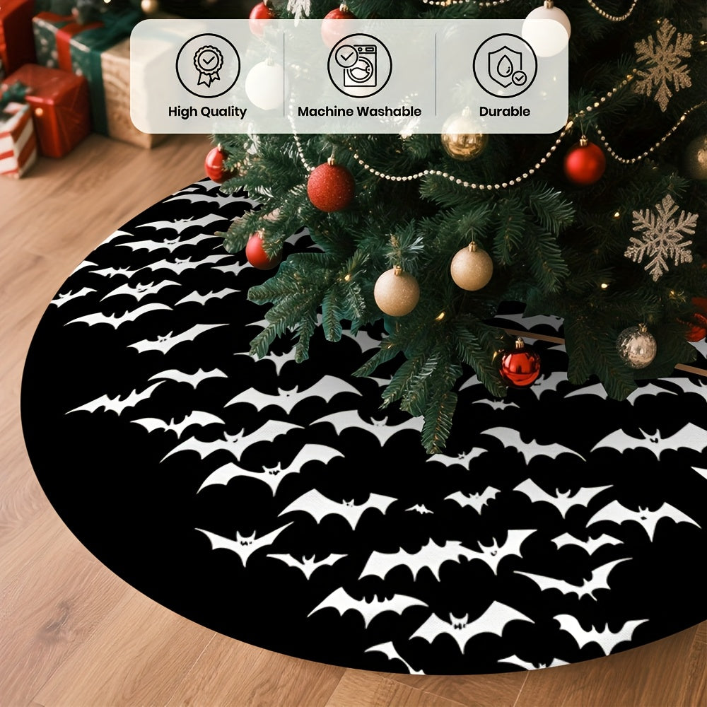 Goth Bat Christmas Tree Skirts