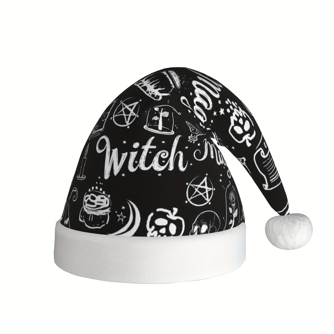 Goth Christmas Santa Hats