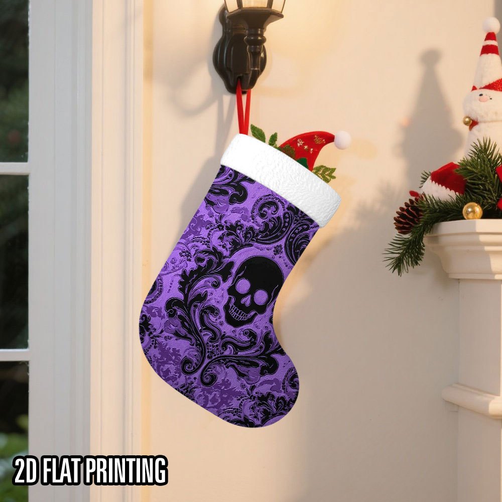 Goth Christmas Stocking