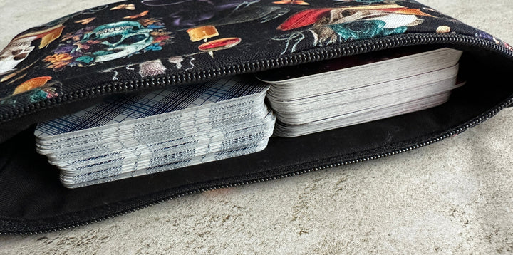 Goth Skull Tarot Bags