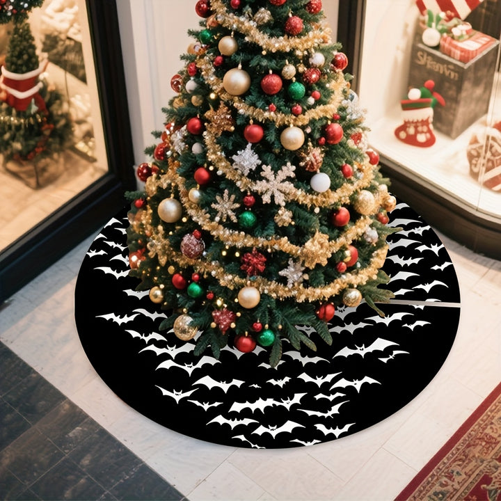 Gothic Bat Christmas Tree Skirts