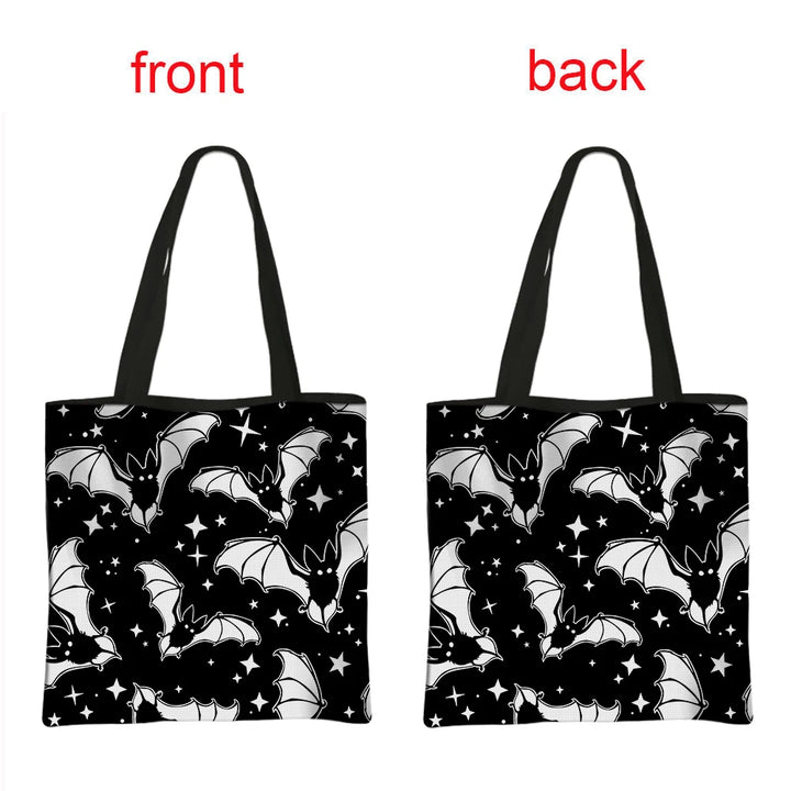 Gothic Bat Tote Bags