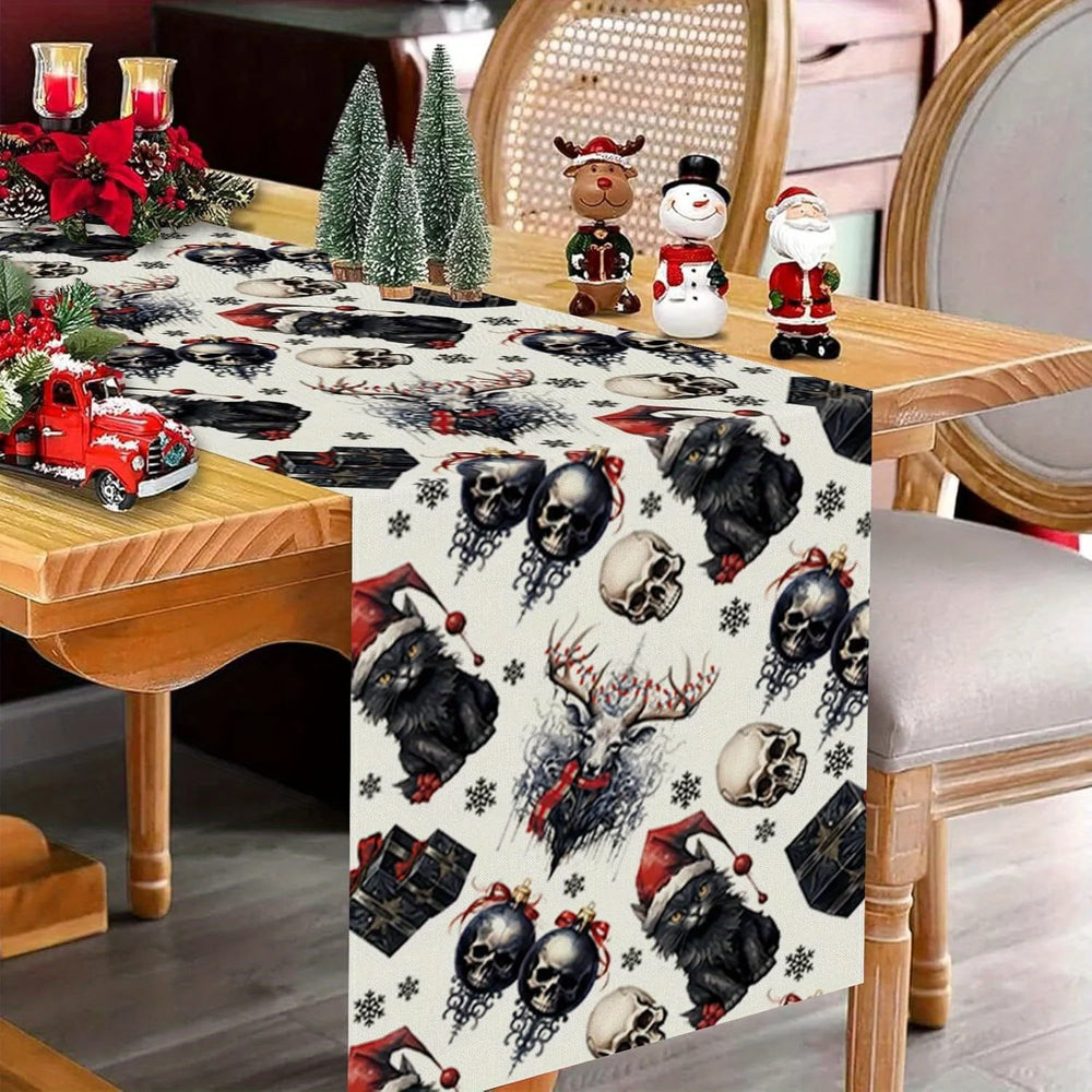 Gothic Christmas Table Runner