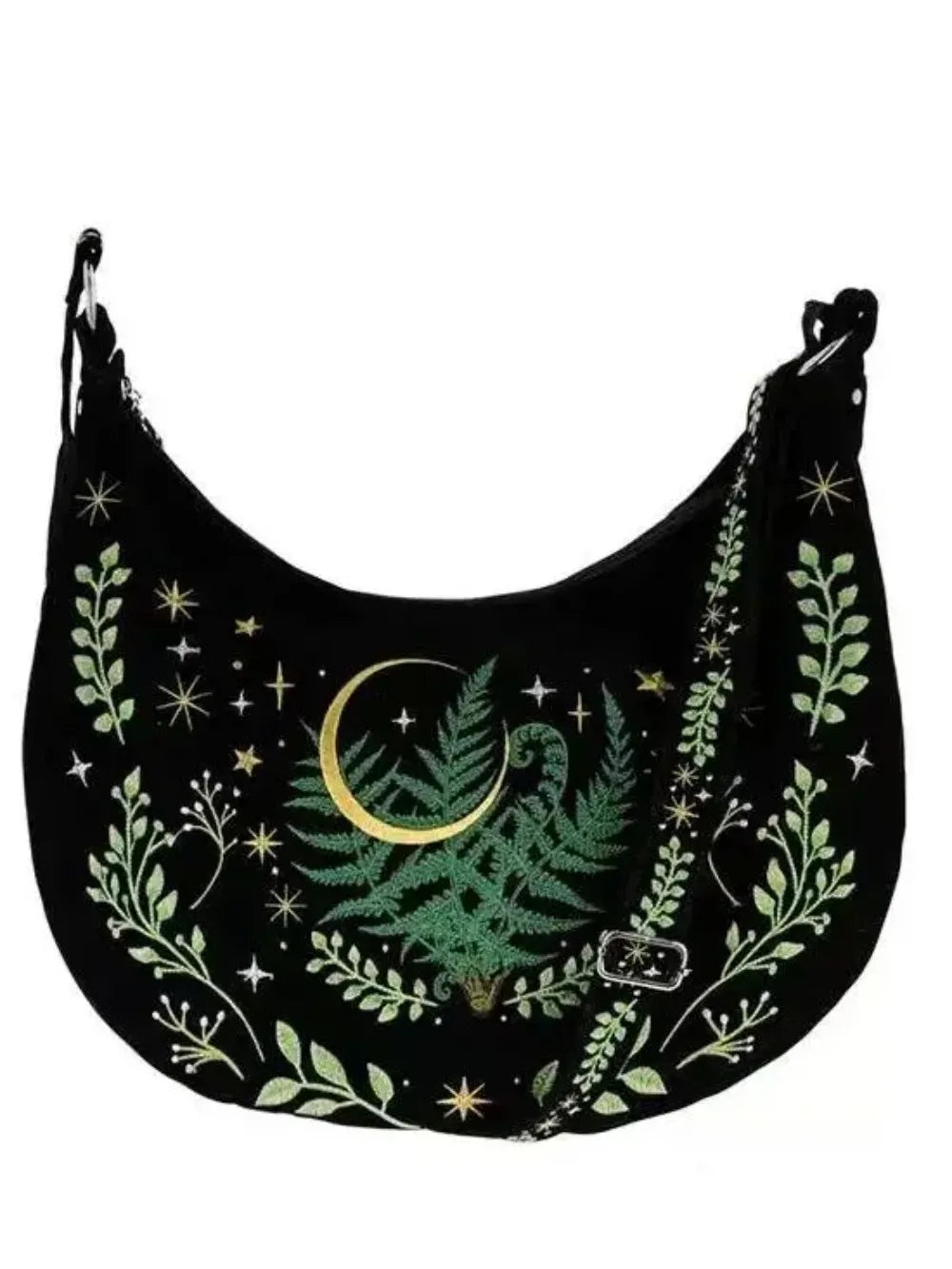 Gothic Moon Plant Purse