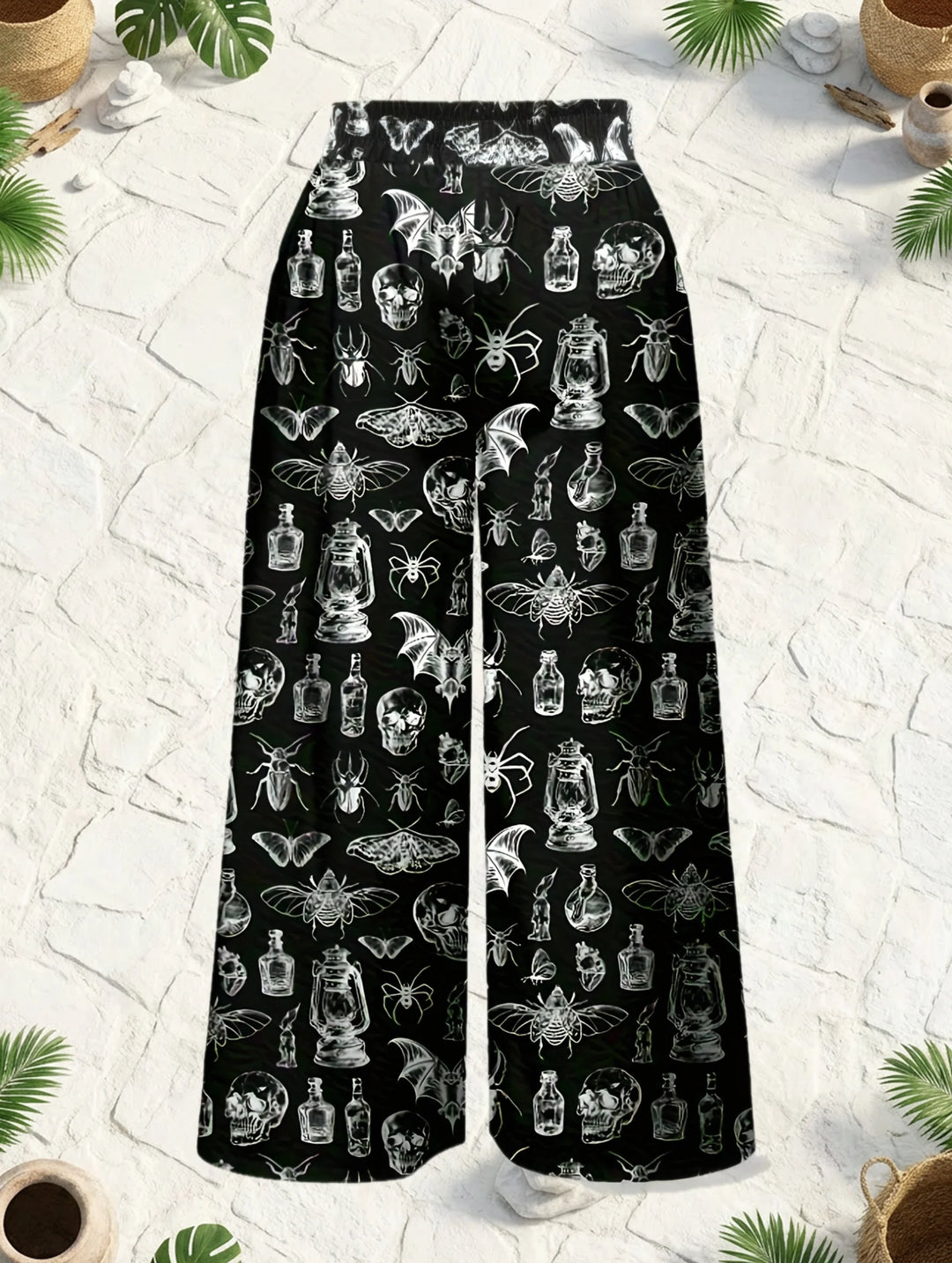 Gothic Wide Leg Pants