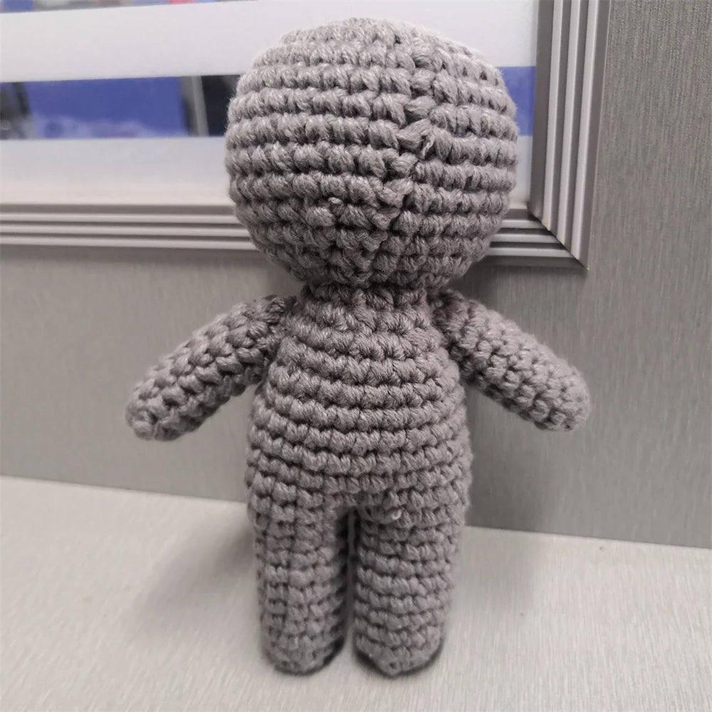 Gray Back Poppet Doll