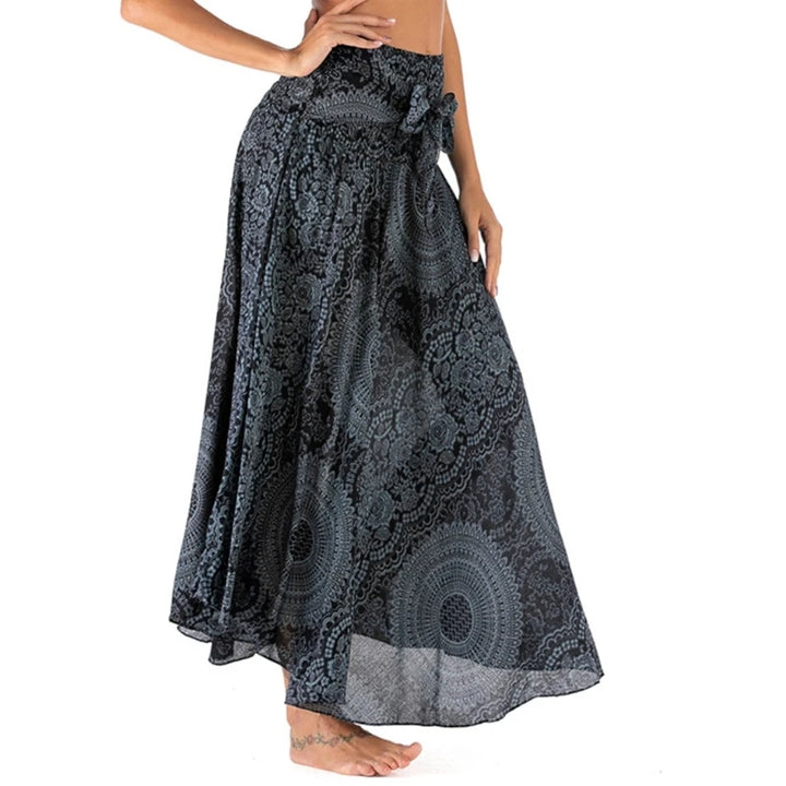 Gray Bohemian Skirt