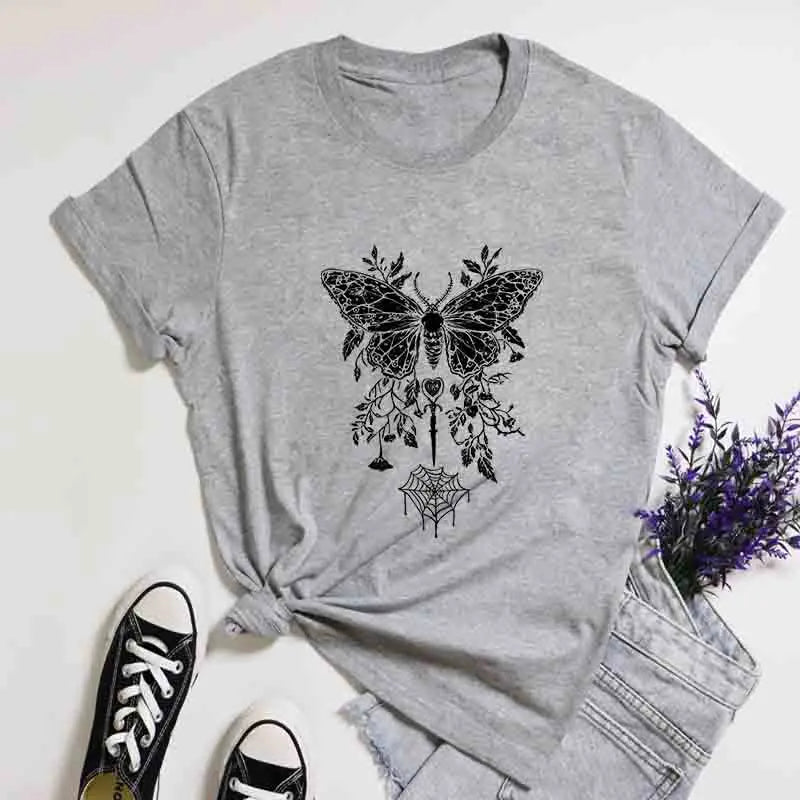 Gray Death Moth T-Shirt