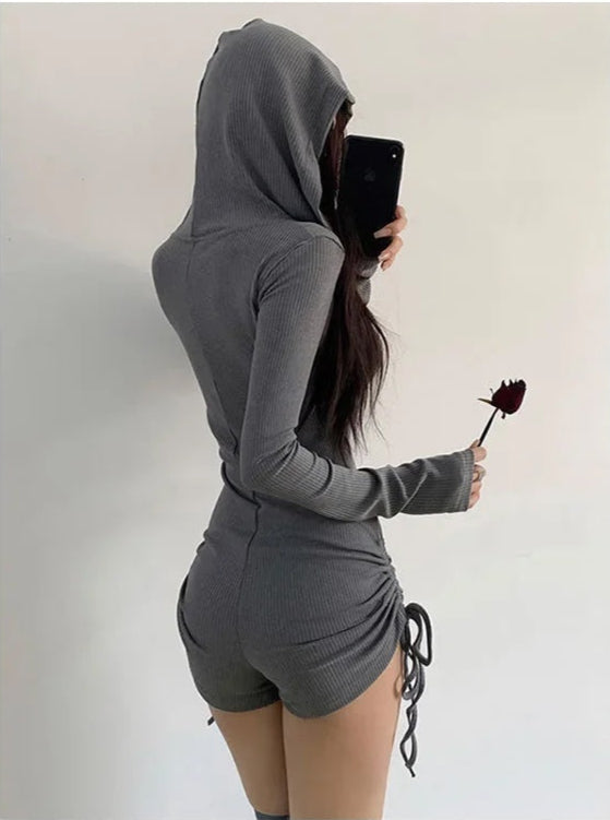 Gray Onesie Back