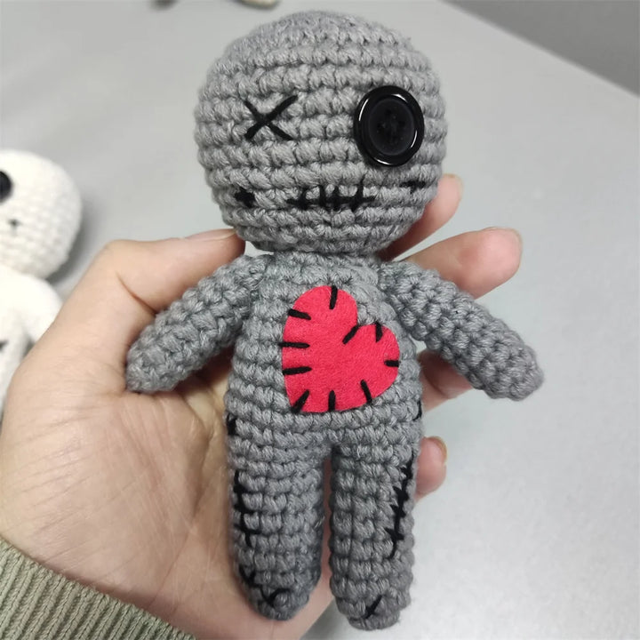 Gray Poppet Doll
