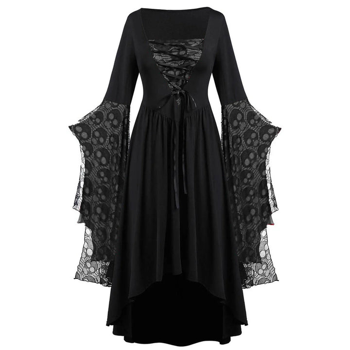 Gray Witch Halloween Dress Costume