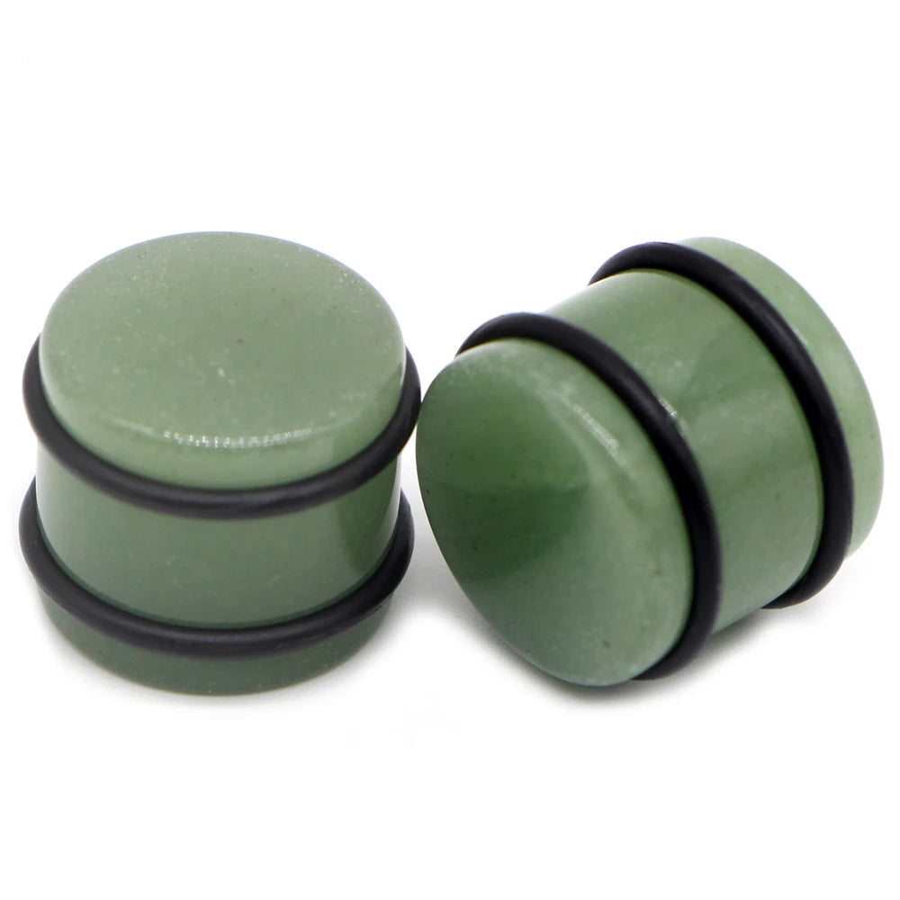 Green Aventurine Circular Gauges