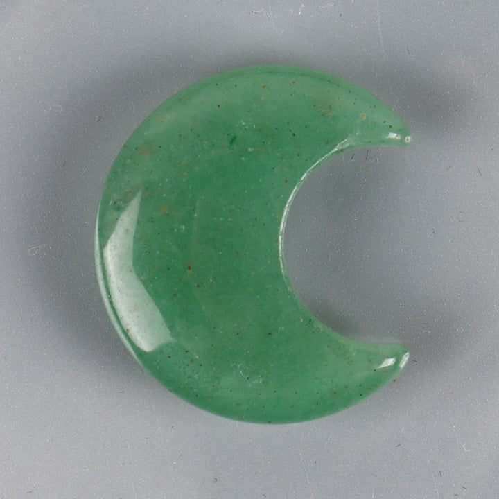 Green Aventurine Crystal Moon