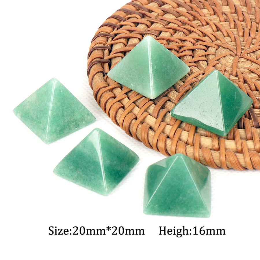 Green Aventurine Pyramids