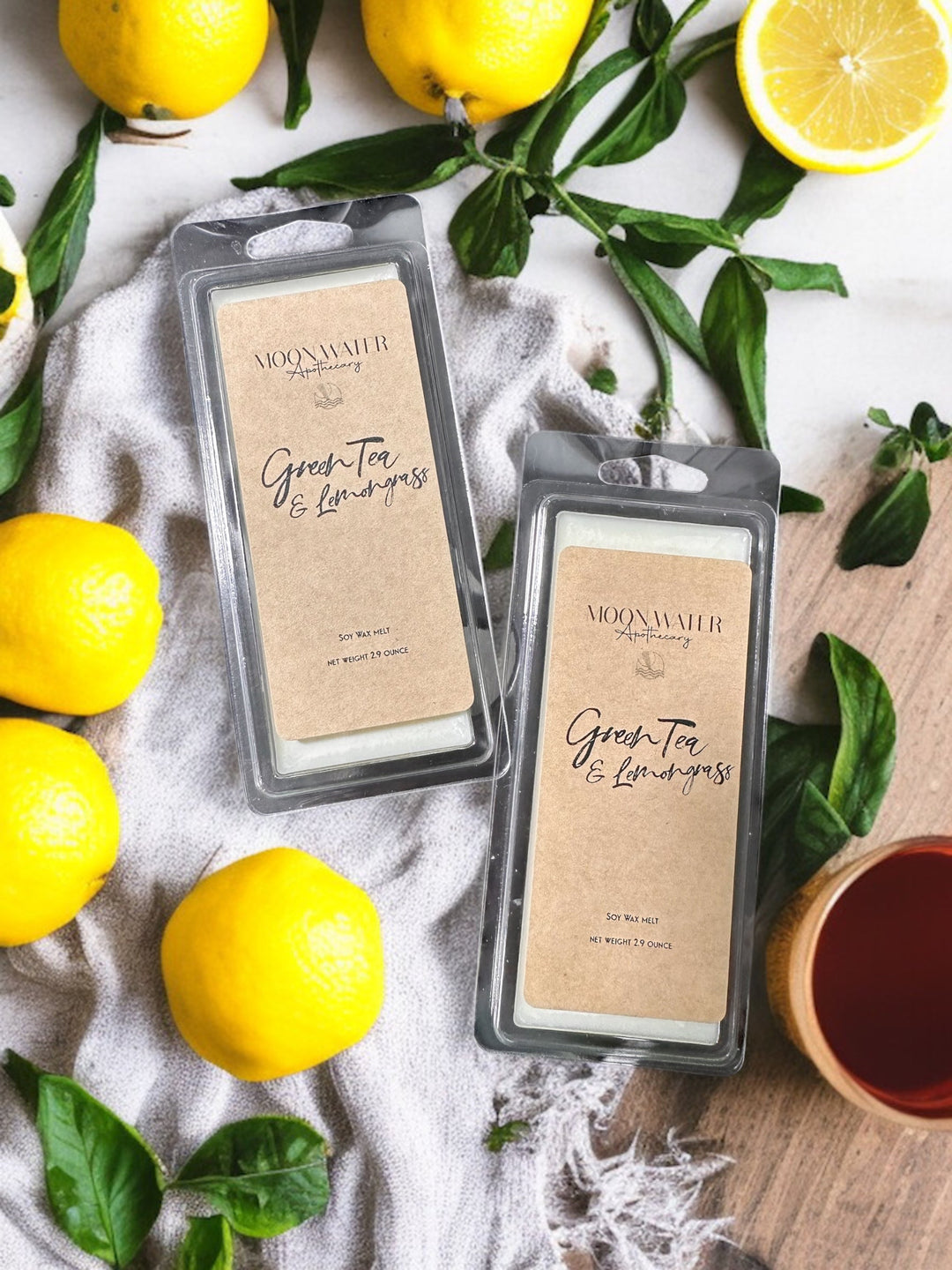 Green Tea & Lemongrass Wax Melts