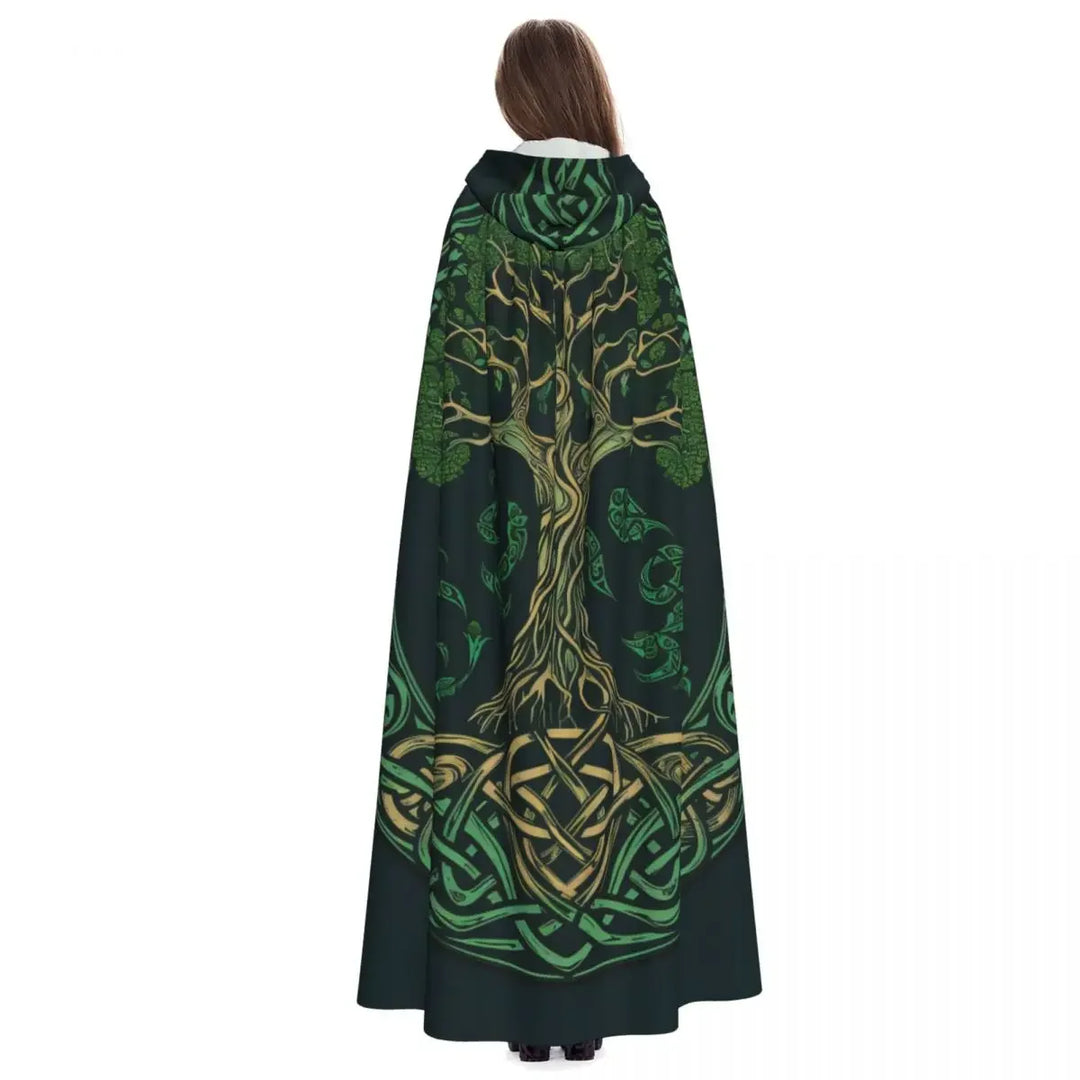 Green Tree Of Life Celtic Cloak