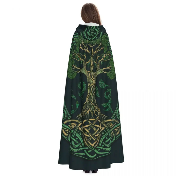Green Tree Of Life Celtic Cloak