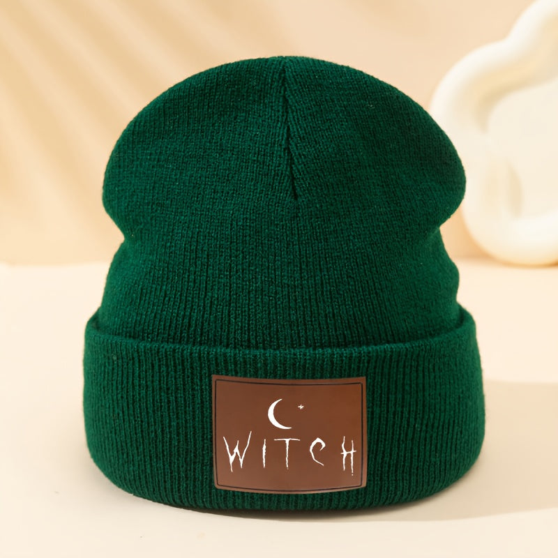 Green Witch Beanie Hat