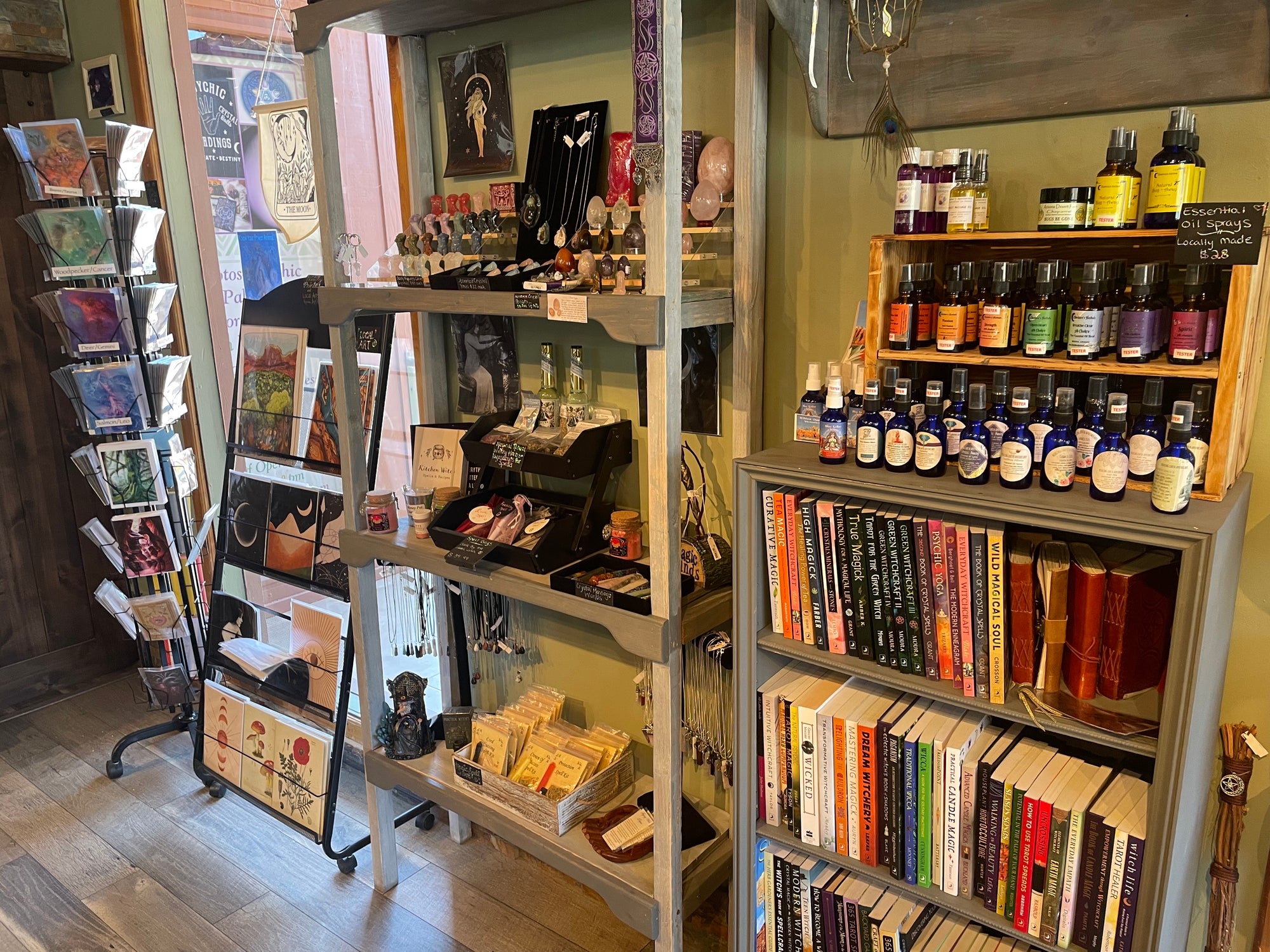 Books, Spells Kits, Sprays, Crystals, & Local Art | Sedona, Arizona