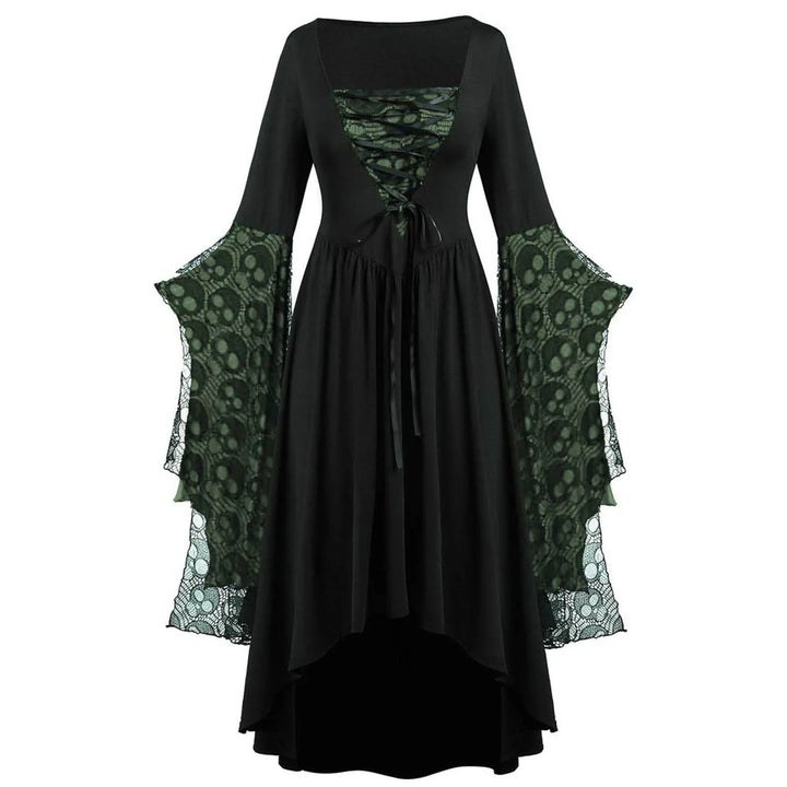 Green Witch Halloween Dress Costume