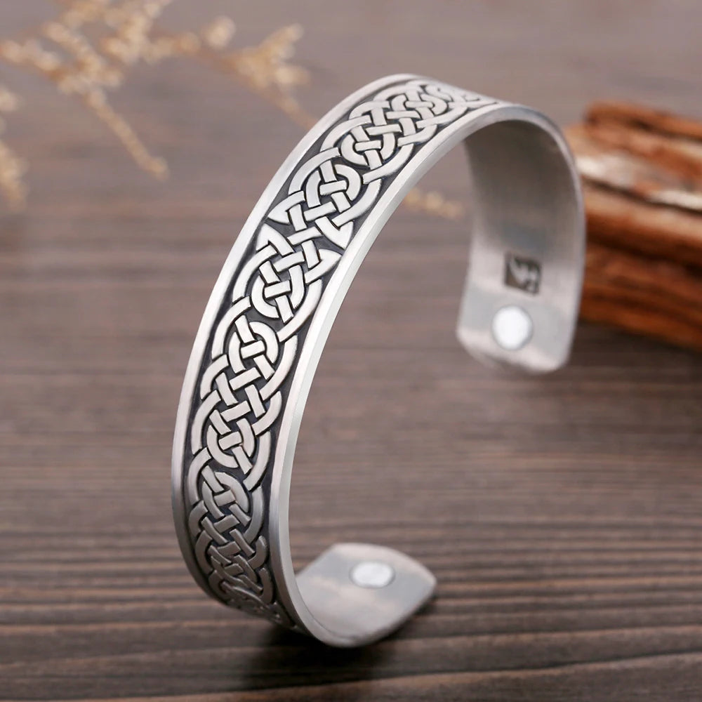 Celtic Knot Silver Bracelet