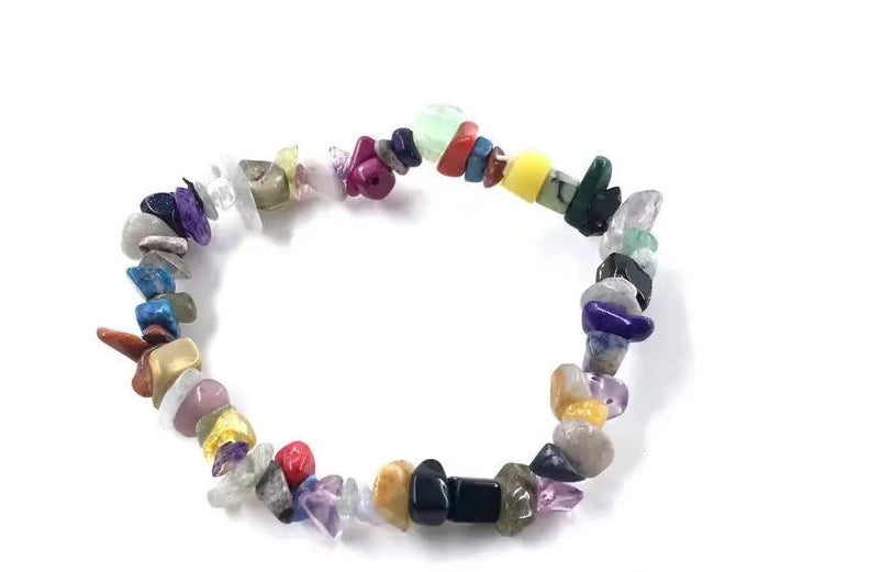 Multi Crystal Crystal Chip Bracelets For Sale | Green Witch Creations