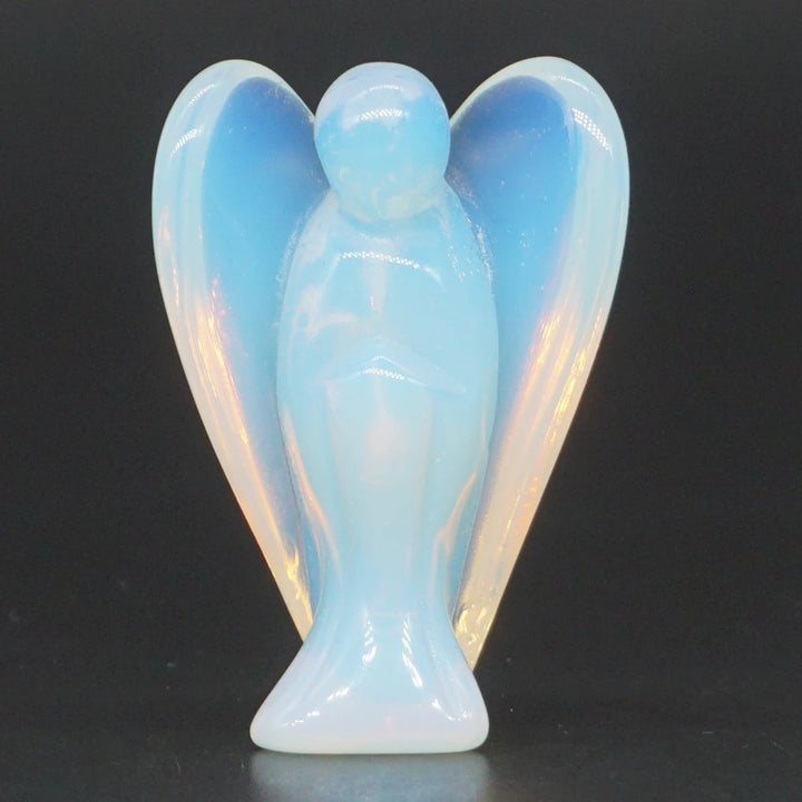 Opalite Crystal Angel Figurines | Green Witch Creations