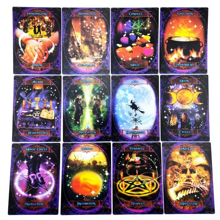 Witches Wisdom Oracle Cards Deck