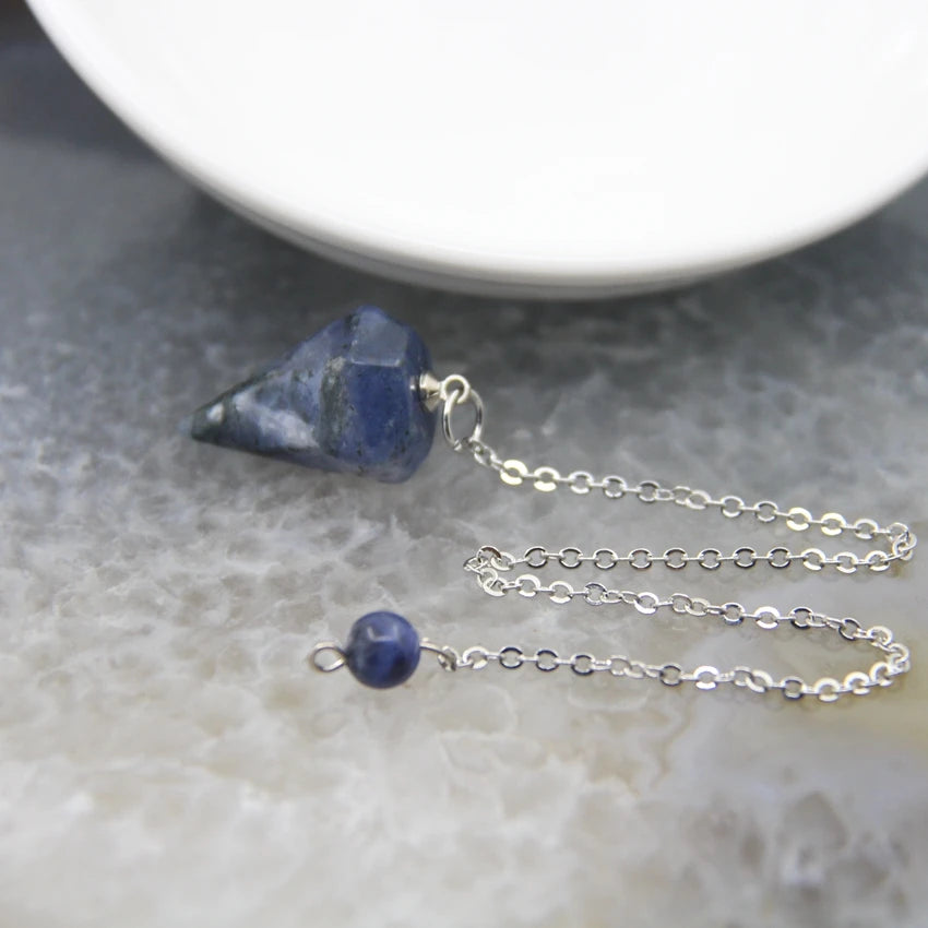 Lapis Lazuli Crystal Pendulums | Green Witch Creations