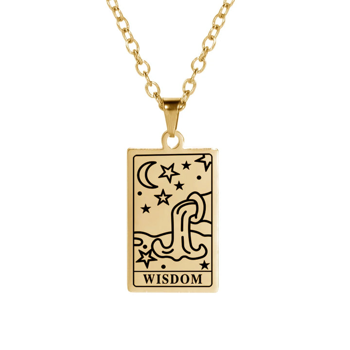 Wisdom Tarot Card Necklaces | Green Witch Creations