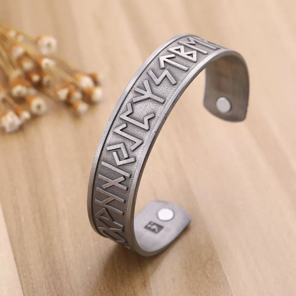 Silver Rune Bracelet