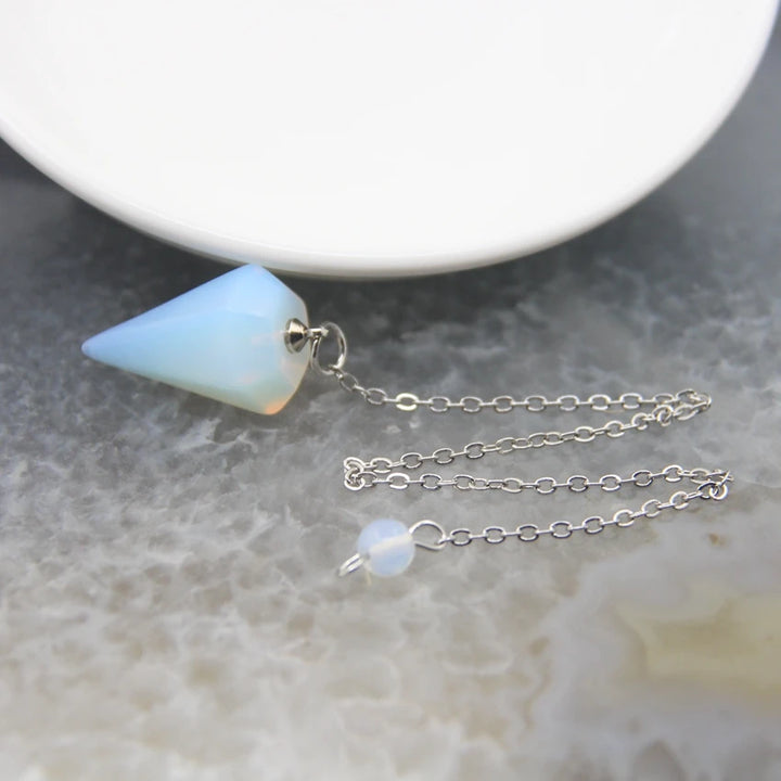 Opalite Crystal Pendulums | Green Witch Creations