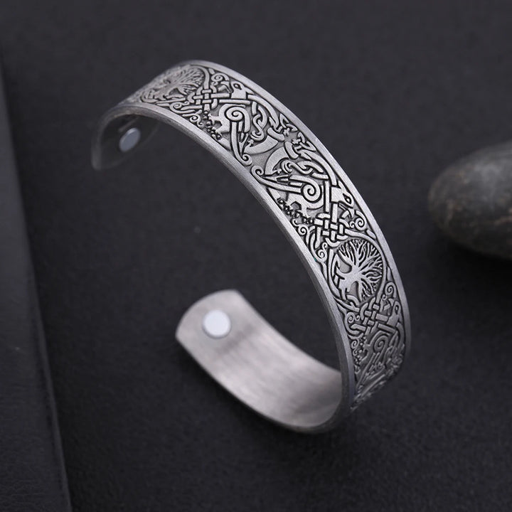 Celtic Tree Of Life Silver Bracelet