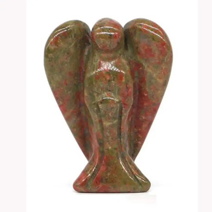 Unakite Crystal Angel Figurines | Green Witch Creations